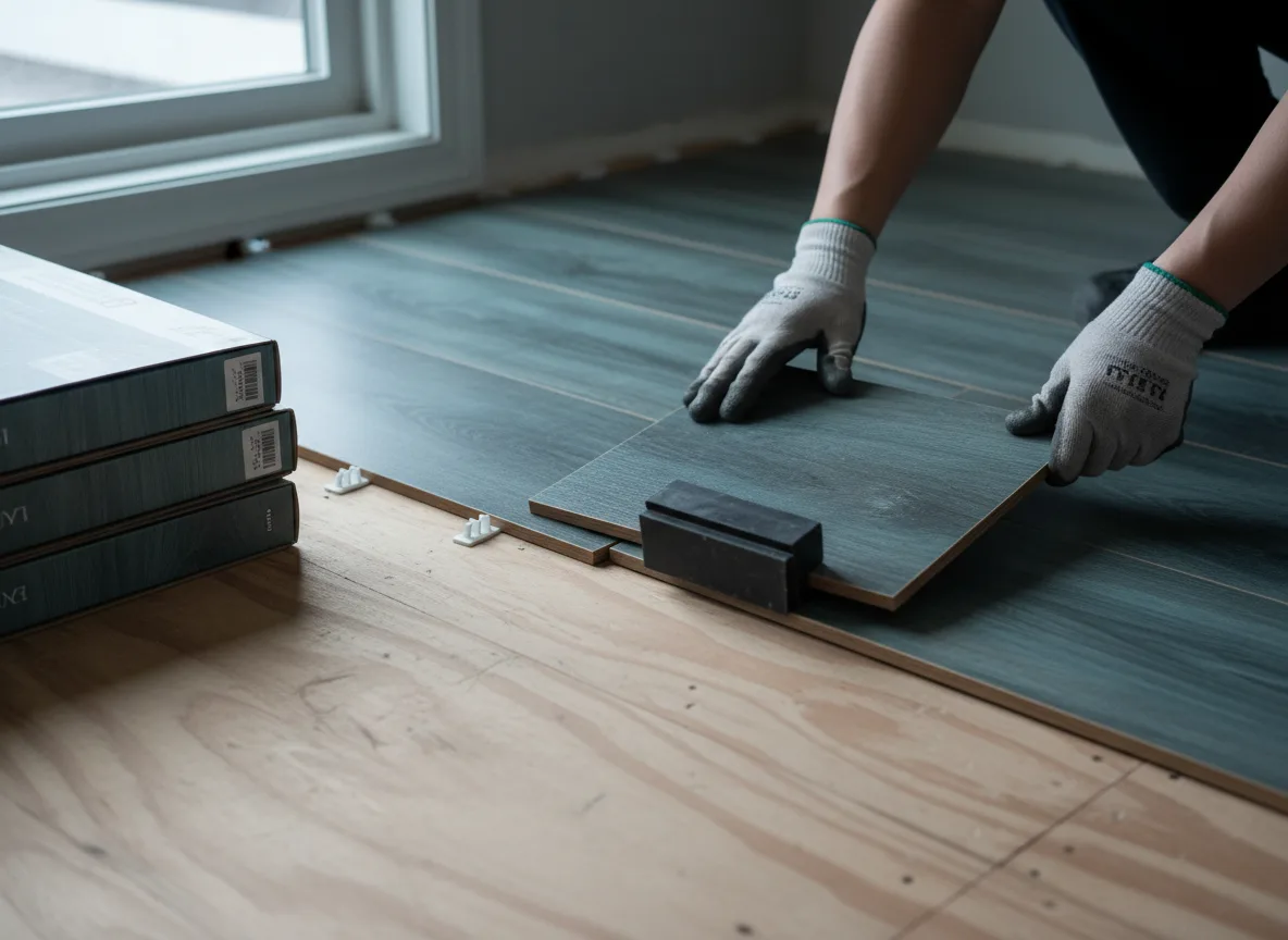 Luxury Vinyl Plank Installation company in Danube, MN